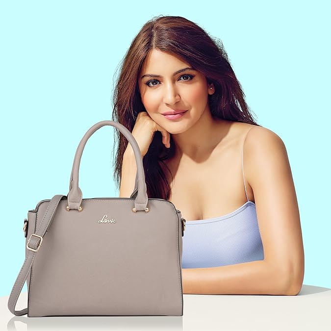 Lavie Women's Ushawu Medium Satchel Bag for Women | Handbag for Work | Ladies purse | Stylish Shoulder Bag | Gift for Women