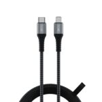 Type C to Lightning Apple MFi Certified Cable with Spaceship
