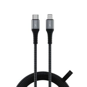 Type C to Lightning Apple MFi Certified Cable with Spaceship
