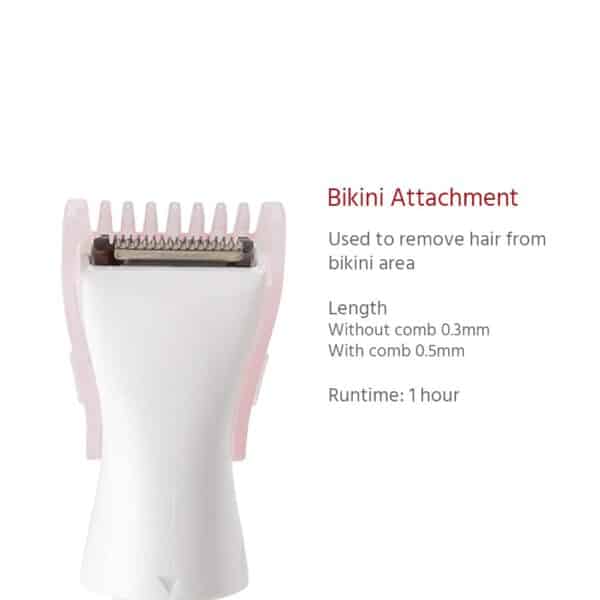 Rechargeable Eyebrow, Underarms and Bikini Trimmer