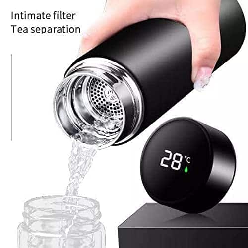 Drinking water Hot & Cold Smart Thermos flask with Led Temperature Display