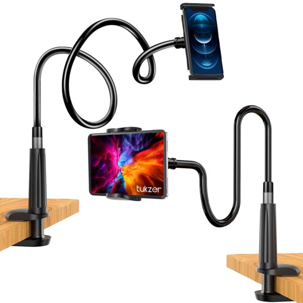 Universal Mobile & Tablet Holder with 360 Degree Flexible Rotation for Bed
