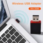 WiFi Dongle 300Mbps USB Wireless Adapter