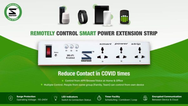 smarteefi WiFi Smart Power Extension