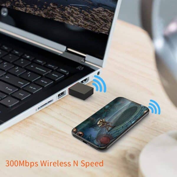 WiFi Dongle 300Mbps USB Wireless Adapter