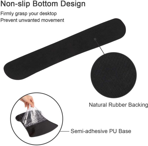 Mouse Pad with Wrist Rest Support