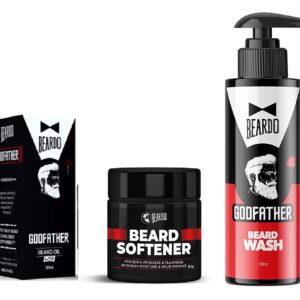 Beard Care Combo (Godfather Oil, Beard Softener & Godfather Wash)