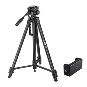 Tripod for DSLR, Camera Operating Height: 5.57 Feet