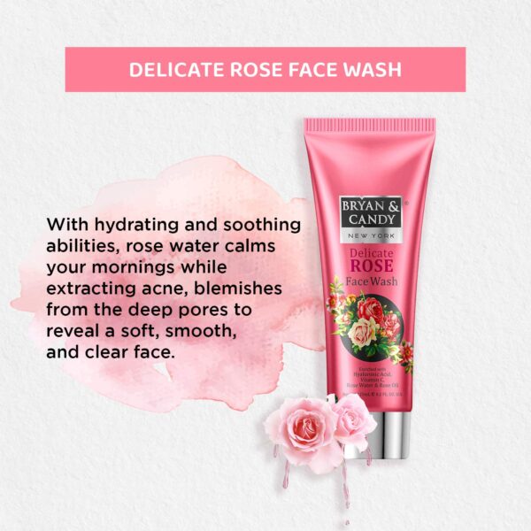 Bryan & Candy New York Delicate Rose Bath Tub Valentines Gift Set