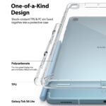 Case Designed for Galaxy Tab S6 Lite (2020) with S Pen Holder - Clear