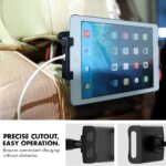 Universal 360° Rotating Car Back Seat Headrest Mobile & Tablet Mount Holder