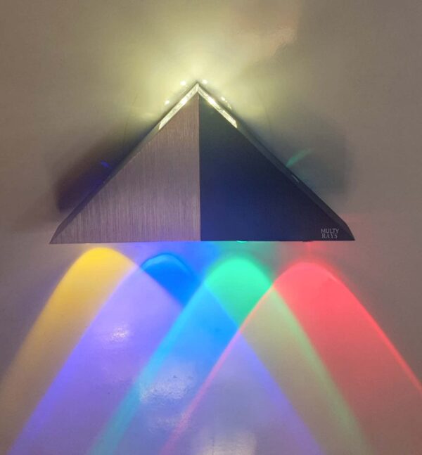 Multy Rays 5 Watts Triangle LED Wall Light