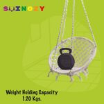 Cotton Rope Hanging Swing for Adults & Kids for Indoor, Outdoor