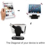 Tabletop Tablet Holder Stand, Angle Height Adjustable Tablet Stand for Desk
