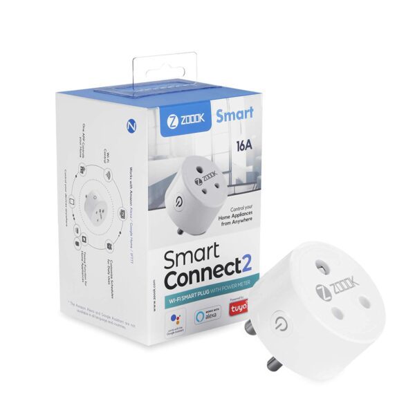 Smart Connect 16A Wi-Fi Smart Plug with Power Meter