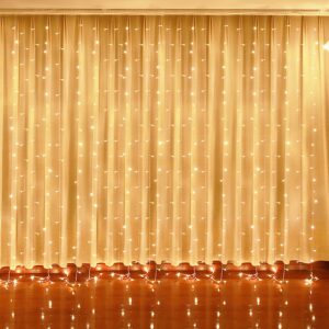 LEDs Curtain Lights 8 Modes Adjusted Waterproof Indoor