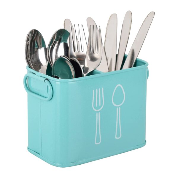 Holder & Spoon Stand for Kitchen & Dining Table, Aqua