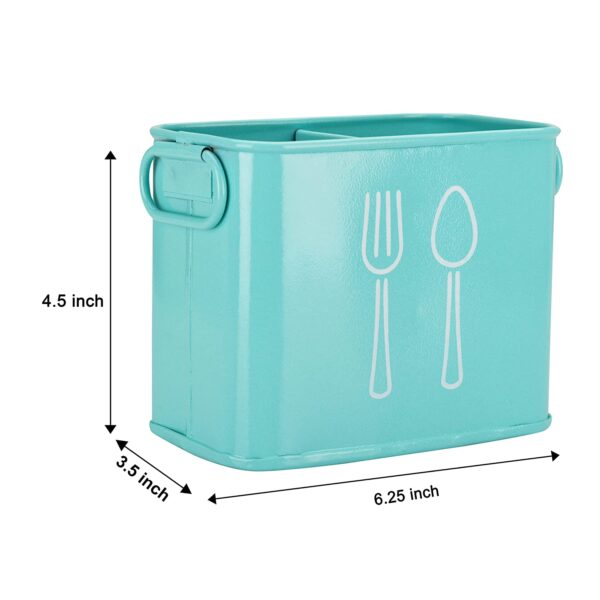 Holder & Spoon Stand for Kitchen & Dining Table, Aqua