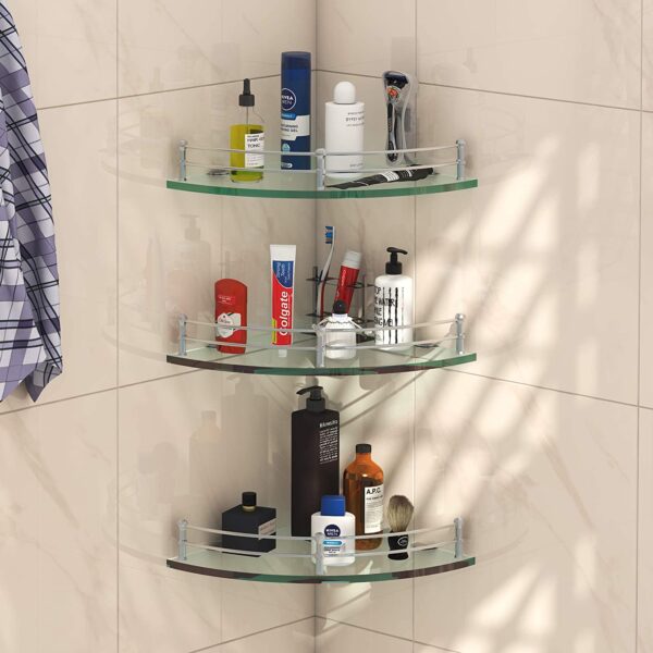 Premium Glass Shelf for Bathroom