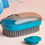 1 PCS Multifunction Scrub Brush, Portable Laundry Shoe Brush for Cleaning Kitchen Bathroom