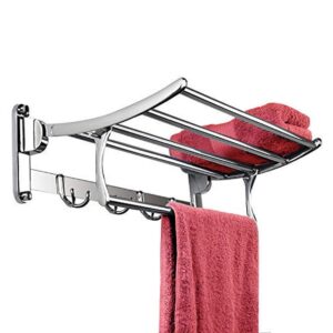 Stainless Steel Folding Towel Rack for Bathroom/Towel Stand