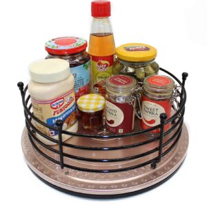 Twist n Pick Plastic Storage Revolving tray for dining table, Kitchen