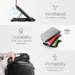Adjustable Laptop Stand Patented Riser Ventilated Portable Foldable