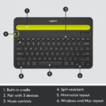 Wireless Multi-Device Keyboard for Windows