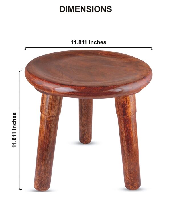 Portable 3 Legs Stool End Table for Living Room