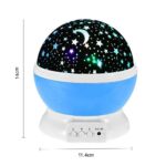 Plastic Glass Rotating 4 Mode Sky Star Master Mini Projector Lamp for Kid's