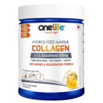 Onelife Hydrolyzed Marine Collagen Powder Supplement