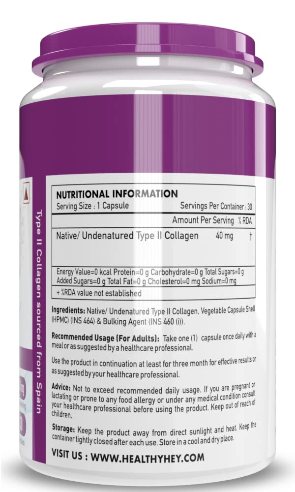 HealthyHey Nutrition NTC II Type 2 Collagen