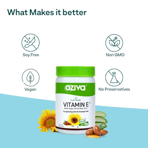 OZiva Plant Based Vitamin E