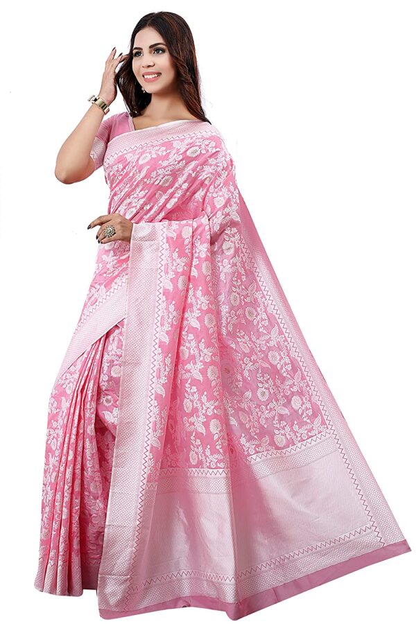 Glory Sarees Women's Banarasi Artificial Silk