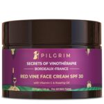 Pilgrim Red Vine Face Cream with SPF 30 Sunscreen