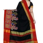arriva fab women's kutchi work embroidered Exclusive wear sare