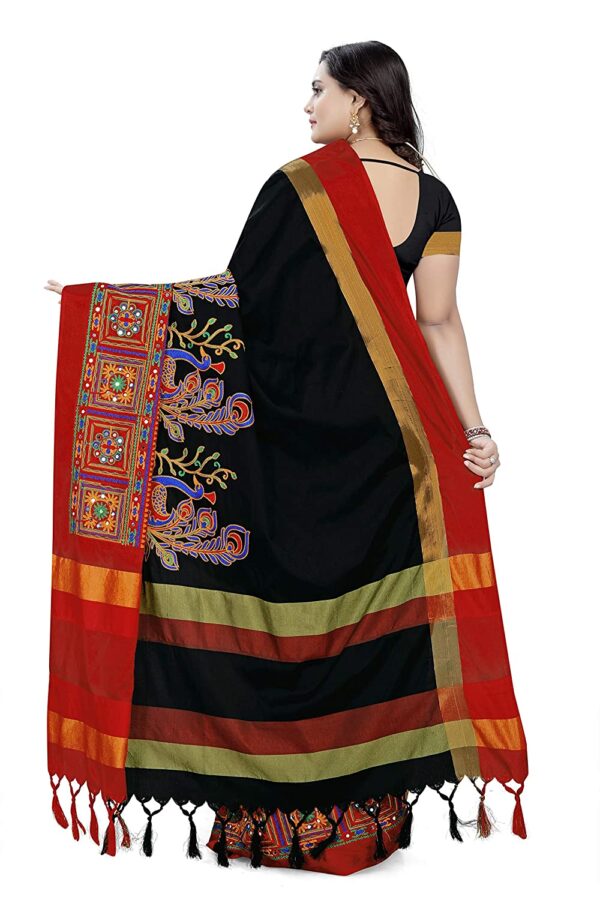 arriva fab women's kutchi work embroidered Exclusive wear sare