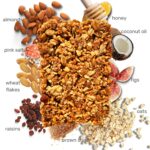 Protein Muesli, Made in pure ALMOND BUTTER with wholegrains