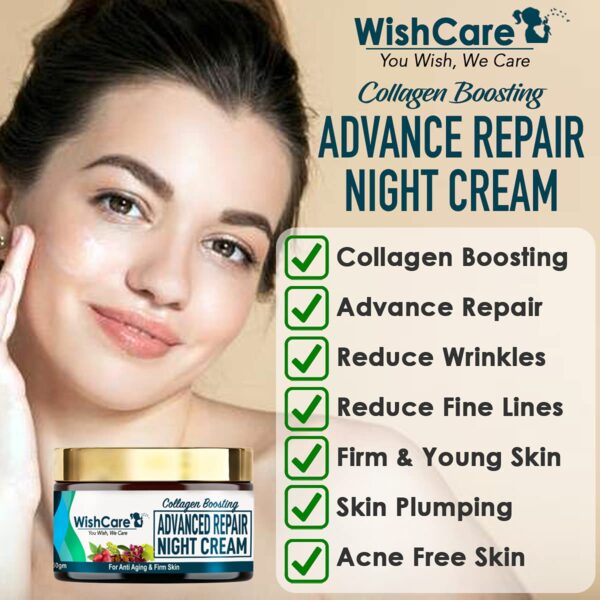 WishCare Collagen Boosting - Advance Repair Night Cream