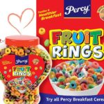 Breakfast Cereal, Fruit Rings, Multigrain, Jumbo Jar