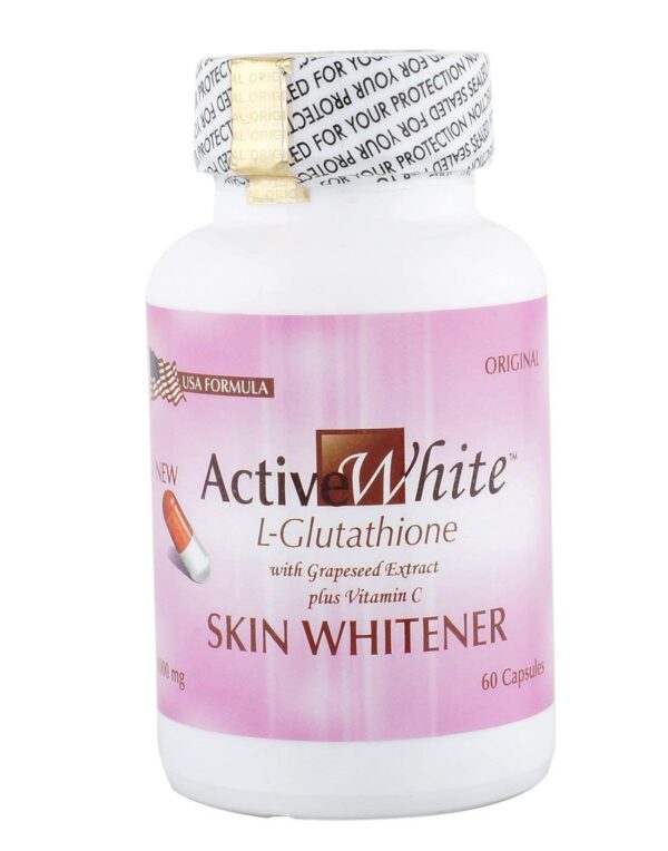 Active-White Skin Fairness Capsules L-Glutathione