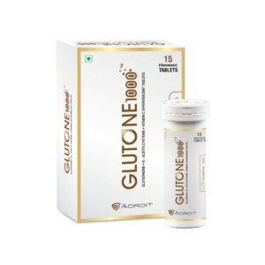 Glutone 1000 Glutathione Tablets for Skin