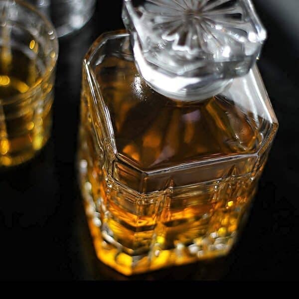 Whiskey Decanter for Scotch Liquor Bourbon