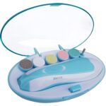 Baby Nail File Grinder Set Safe Nail Trimmer Kit for Kids Safe Effective Baby Manicure