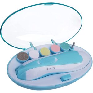 Baby Nail File Grinder Set Safe Nail Trimmer Kit for Kids Safe Effective Baby Manicure