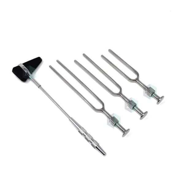 IndoSurgicals Percussion Knee Hammer Taylor Model with Tuning Fork Set