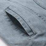 Fashion Men's Regular Fit Washed Full Sleeve Denim Jacket