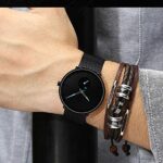 Mens Chronograph Waterproof Luxury Fashion Military Quartz Sports Analog Wristwatches