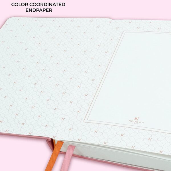 Dot Grid, B5 Notebook - Pink Dotted Journal