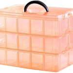 3 Layer-30 grid basket Plastic Organizer Storage